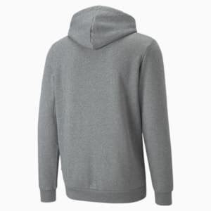Men's Regular Fit Hooded Sweatshirt, Medium Gray Heather, extralarge-IND