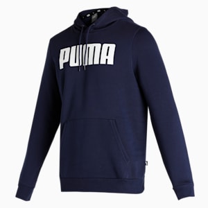 Essentials Men's Regular Fit Hooded Sweatshirt, Peacoat, extralarge-IND