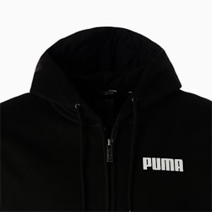 メンズ ESS フルジップ フーディー, Puma Black