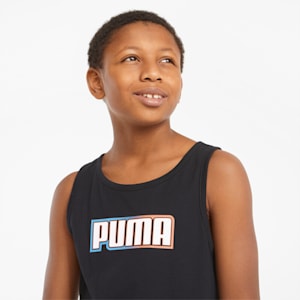 T-shirt sans manches Alpha, enfant, Puma Black