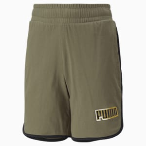 Shorts Alpha para jóvenes, Dark Green Moss