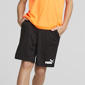 Polyester Youth Regular Fit Shorts &amp; T-shirt Set, Ultra Orange, extralarge-IND