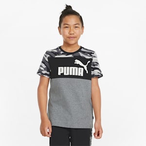 Essentials+ Camo Youth  T-shirt, Puma Black, extralarge-IND