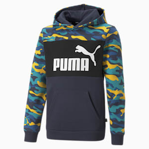 Camo Youth Hoodie, Parisian Night, extralarge-IND
