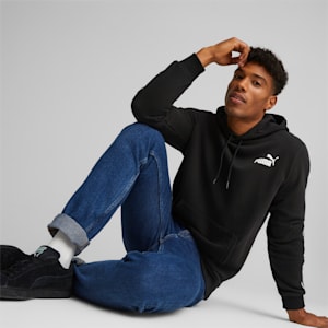 Essentials+ Tape Men's Regular Fit Hoodie, Puma Black, extralarge-IND
