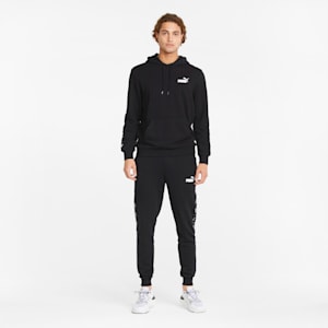 Essentials+ Tape Men's Regular Fit Sweatpants, Puma Black, extralarge-IND