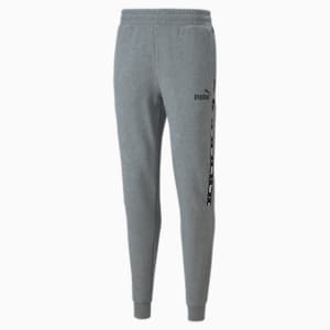 Tape Men's Regular Fit Sweatpants, Medium Gray Heather, extralarge-IND