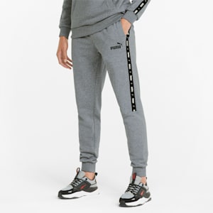 Mens grey puma joggers sale