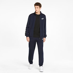 Tape Men's Regular Fit Tracksuit, Peacoat, extralarge-IND