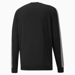 Colorblock Men's Regular Fit Sweatshirt, Puma Black, extralarge-IND