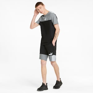 Essentials+ Block Men's Regular Fit Shorts, Puma Black, extralarge-IND