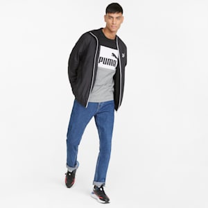Essentials Solid Windbreaker Jacket Men, Puma Black, extralarge-GBR
