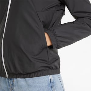 Essentials Solid Windbreaker Jacket Women, Puma Black