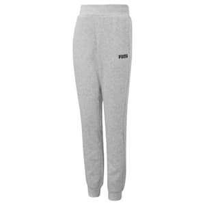 Essentials Full-Length Youth Sweatpants, Light Gray Heather