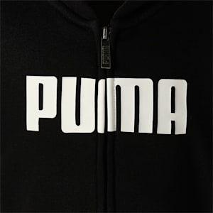 キッズ ボーイズ ESS プーマ フルジップ フーディー 116-164cm, Puma Black, extralarge-JPN