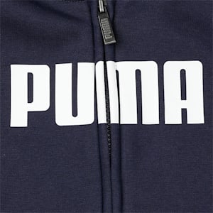 Essentials Full-Zip Kids' Hoodie, Peacoat
