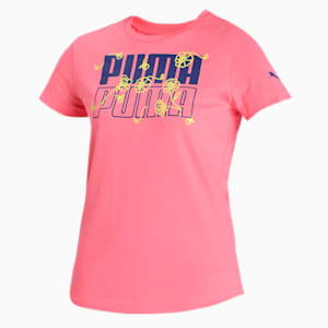 PUMA Graphic Women's T-Shirt, Sun Kissed Coral