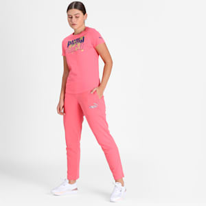 PUMA Graphic Women's T-Shirt, Sun Kissed Coral