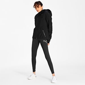 PUMA Graphic Women's Tights, Dark Gray Heather