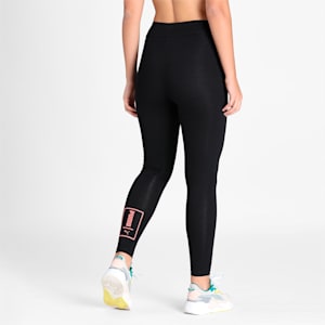 Graphic Women's Tights, Puma Black, extralarge-IND