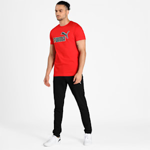 PUMA Graphic Men's T-Shirt, High Risk Red