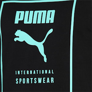 Graphic Men's Slim Fit T-Shirt, Puma Black, extralarge-IND