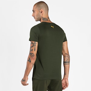 Graphic Men's Slim Fit T-Shirt, Forest Night, extralarge-IND