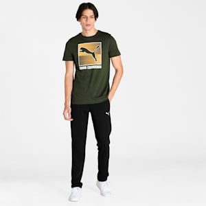 PUMA Graphic Men's T-Shirt, Forest Night