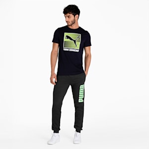 PUMA Graphic Men's T-Shirt, Peacoat
