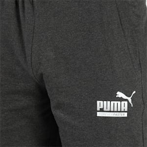 PUMA Graphic Men's Bermudas, Dark Gray Heather
