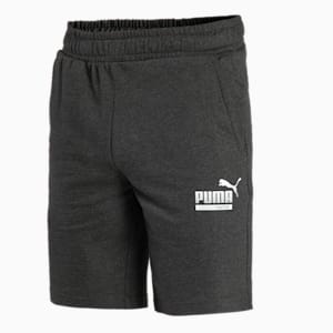 PUMA Graphic Men's Bermudas, Dark Gray Heather