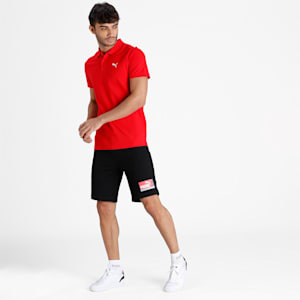 Graphic Men's Shorts, Puma Black, extralarge-IND