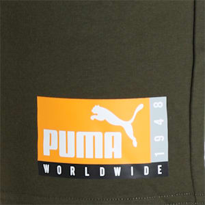 PUMA Graphic Men's Shorts, Forest Night