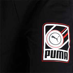 PUMA Graphic Men's Shorts, Puma Black