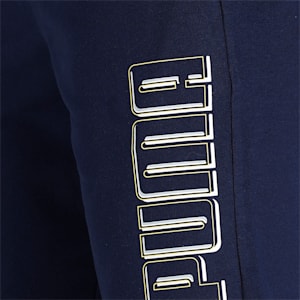 Graphic Men's Shorts, Peacoat, extralarge-IND
