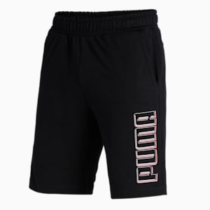 Graphic Men's Shorts, Puma Black, extralarge-IND