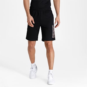 PUMA Graphic Men's Shorts, Puma Black, extralarge-IND