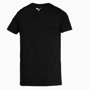 PUMA Graphic Men's Slim Fit T-Shirt, Puma Black, extralarge-IND