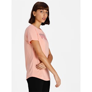 PUMA Graphic Women's T-Shirt, Apricot Blush
