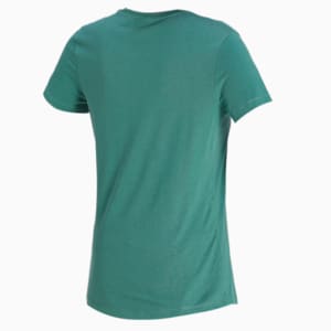 PUMA Graphic Women's T-Shirt, Blue Spruce