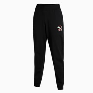 PUMA Graphic Women's Pants, Puma Black