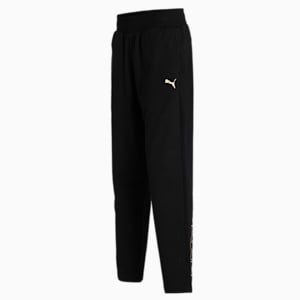 Graphic Women's Regular Fit Pants, Puma Black, extralarge-IND