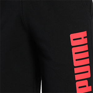PUMA Graphic Men's Knitted Shorts, Puma Black