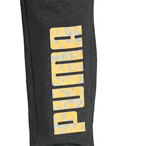 Graphic Men's Slim Fit Pants, Dark Gray Heather, extralarge-IND