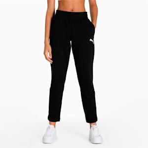 PUMA Graphic Women's Regular Fit Pants, Puma Black, extralarge-IND