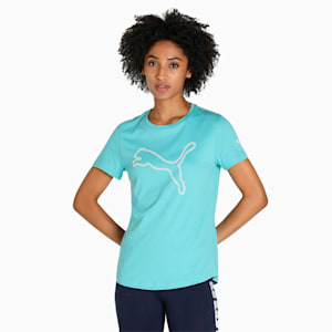 PUMA Graphic Women's T-Shirt, Porcelain