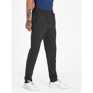 PUMA Graphic Men's Pants, Dark Gray Heather