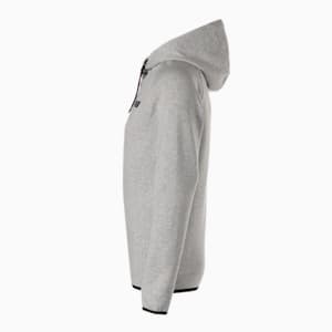 SPACER Full-Zip Hoodie Men, Light Gray Heather