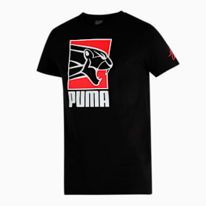 PUMA x 1DER Roar Men's Slim Fit T-Shirt, Puma Black, extralarge-IND