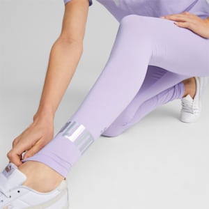 Essentials+ Metallic Women's Leggings, Vivid Violet